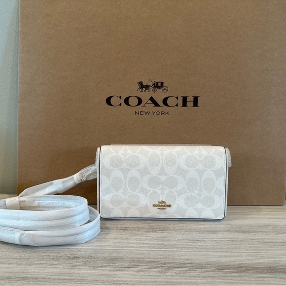Coach Handbags - Coach Anna Foldover Clutch/Crossbody